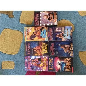 Vintage R.L. Stine Fear Street Book Lot (7 Super Chillers & Originals)